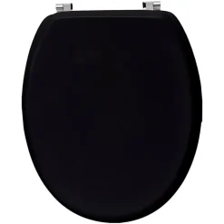 Abattant wc mdf 18 pouces noir
