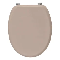 Abattant wc mdf 18 pouces taupe
