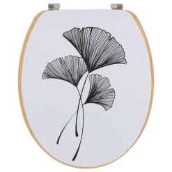 Abattant wc mdf - zen gingko