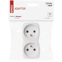 Adaptateur 2 prises