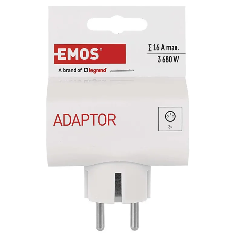 Adaptateur 3 prises laterales
