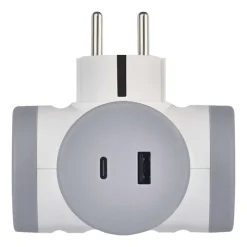Adaptateur 2 prises usb a+c