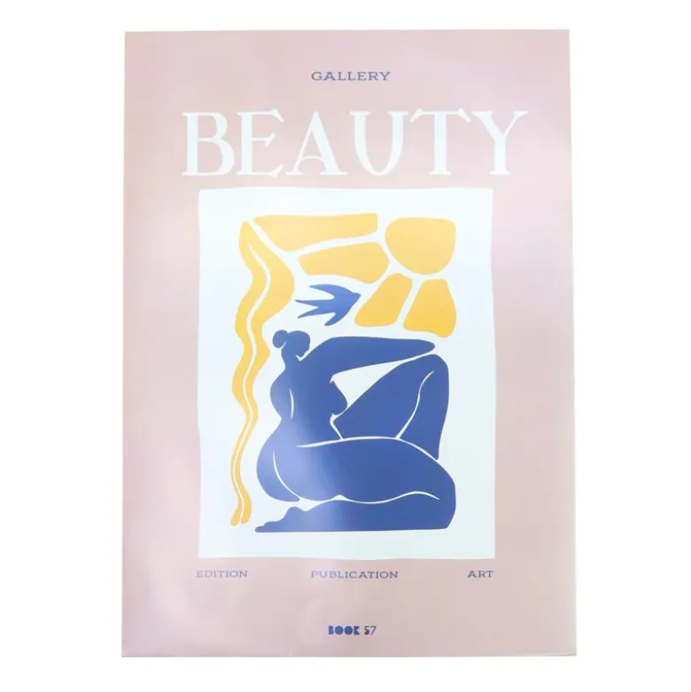 Affiche fleurs 30x40cm