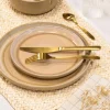 Assiette a dessert beige