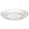 Assiette craquele d27cm transpar