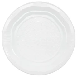 Assiette d21.5cm x100 plastique