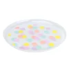 Assiette plastique d22cm x4 colo
