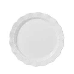 Assiette plate blanche ql 26.5cm