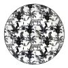 Assiette plate jungle n/b d27cm