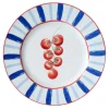 Assiette plate lisere