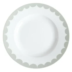 Assiette plate lisere cotele
