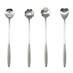 Assortis de 4 cuilleres silver