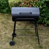 Barbecue familial a couvercle