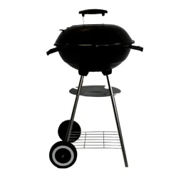Barbecue rond roulettes + couver