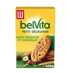 Biscuits noisette et chocolat