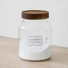 Bocal couvercle bois 3l