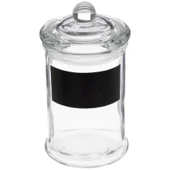 Bocal verre + ardoise 350ml