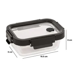 Boite en verre clipeat 0.37l