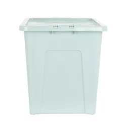 Boite 80l couvercle vert sauge