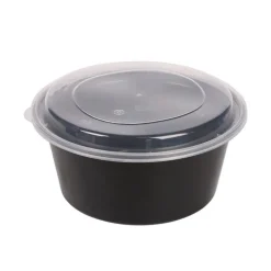 6 boites alimentaire ronde 1.25l