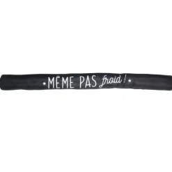 Boudin de porte double message a