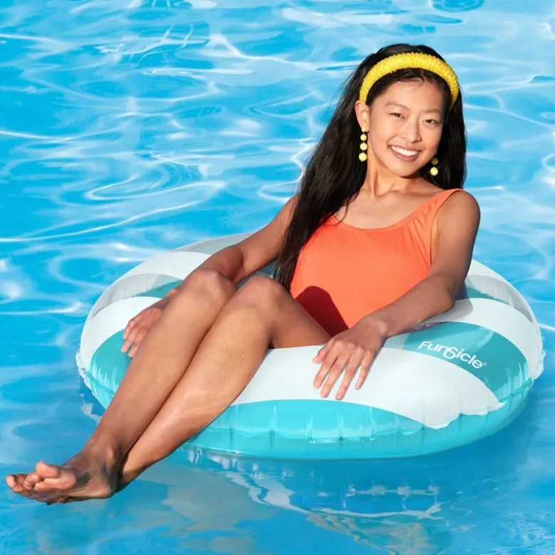 Bouee candy bleu lagon 91cm