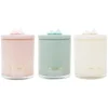 Bougie en verre colore