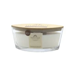 Bougie heritage ovale vanille