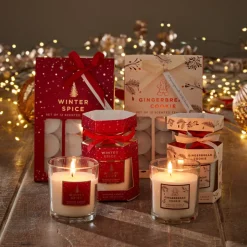 Bougie papillotte epices d'hiver
