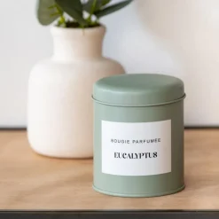 Bougie pot metal