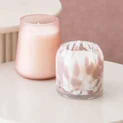 Bougie pot verre