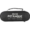 Boule de petanque avec etui