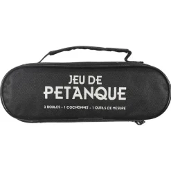 Boule de petanque avec etui