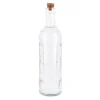 Bouteille enbossee en verre