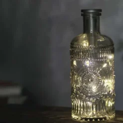 Bouteille verre solaire