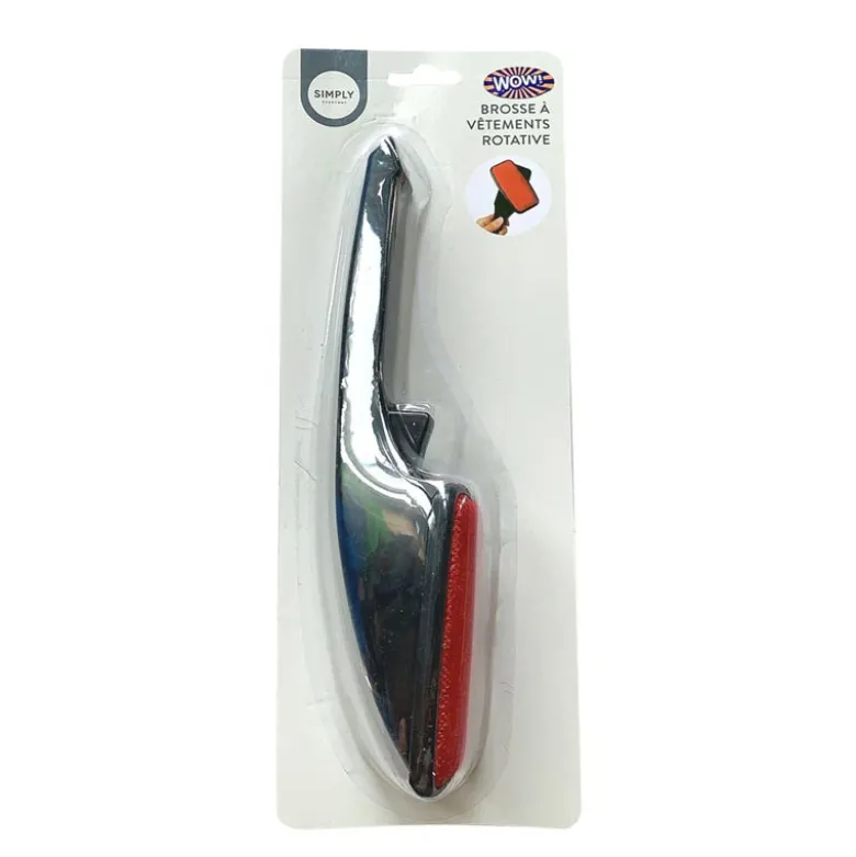 Brosse a vetements rotative