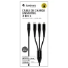 Cable type c 3 en 1 2 m