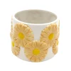 Cache pot fleurs 3d ass o16cm