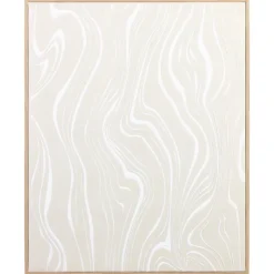 Cadre image texture creme