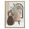 Cadre image vases