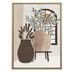 Cadre image vases