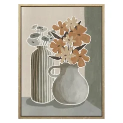 Cadre image vases