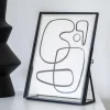 Cadre photo metal & verre