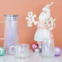 Carafe en verre avec couvercle