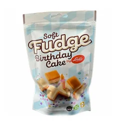Caramel fudge birthday cake 160g
