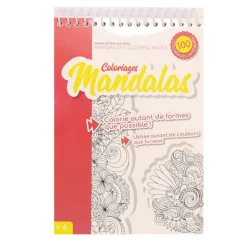 Carnet de coloriage 100 feuilles