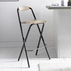 Chaise haute pliante bois
