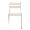 Chaise metal alba beige