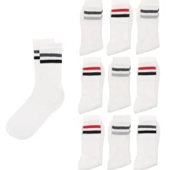 Chaussettes tennis x10 homme