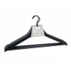 Cintres en bois noir mat x4
